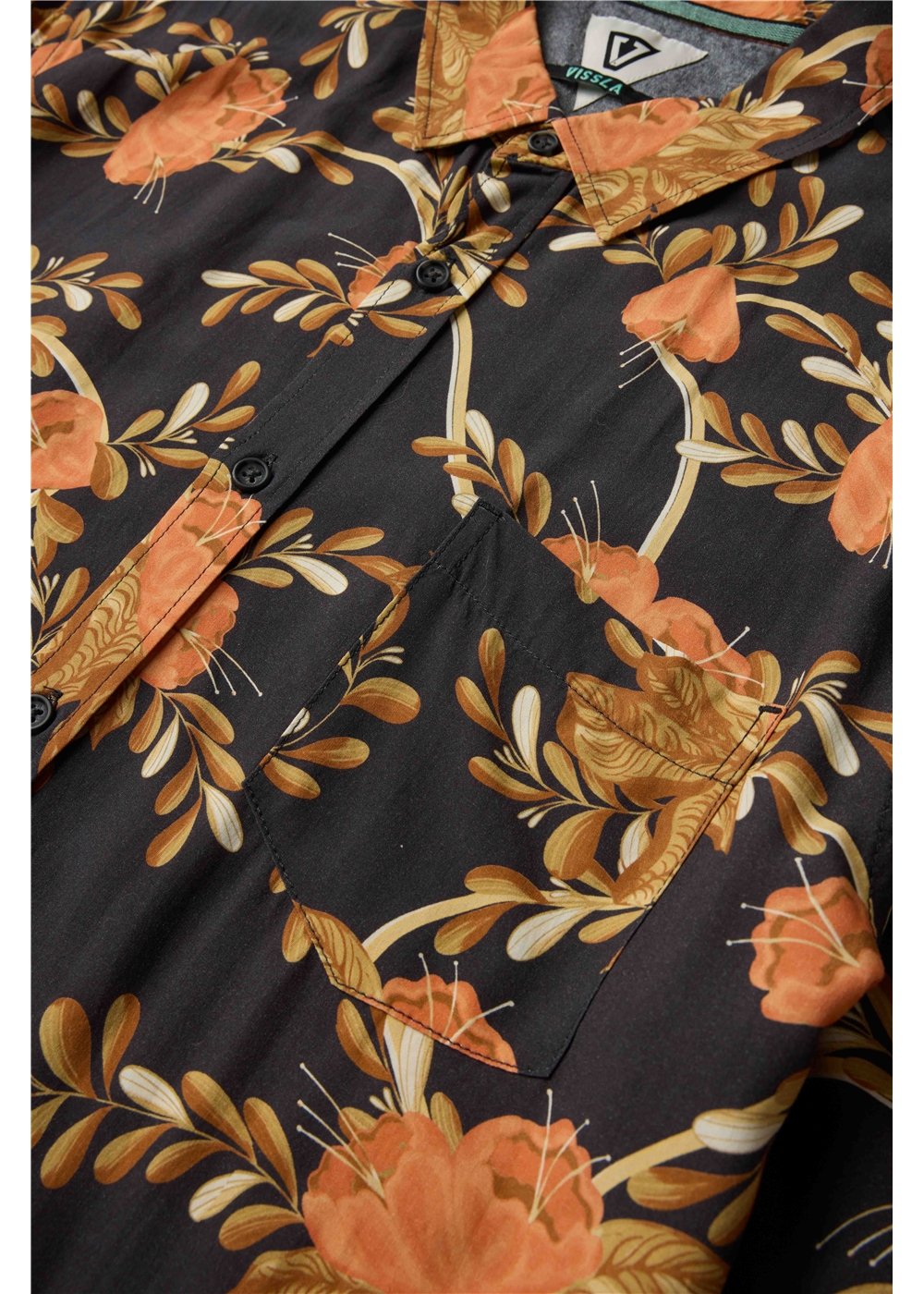 Vissla Unknowns SS Shirt in Phantom, view 2