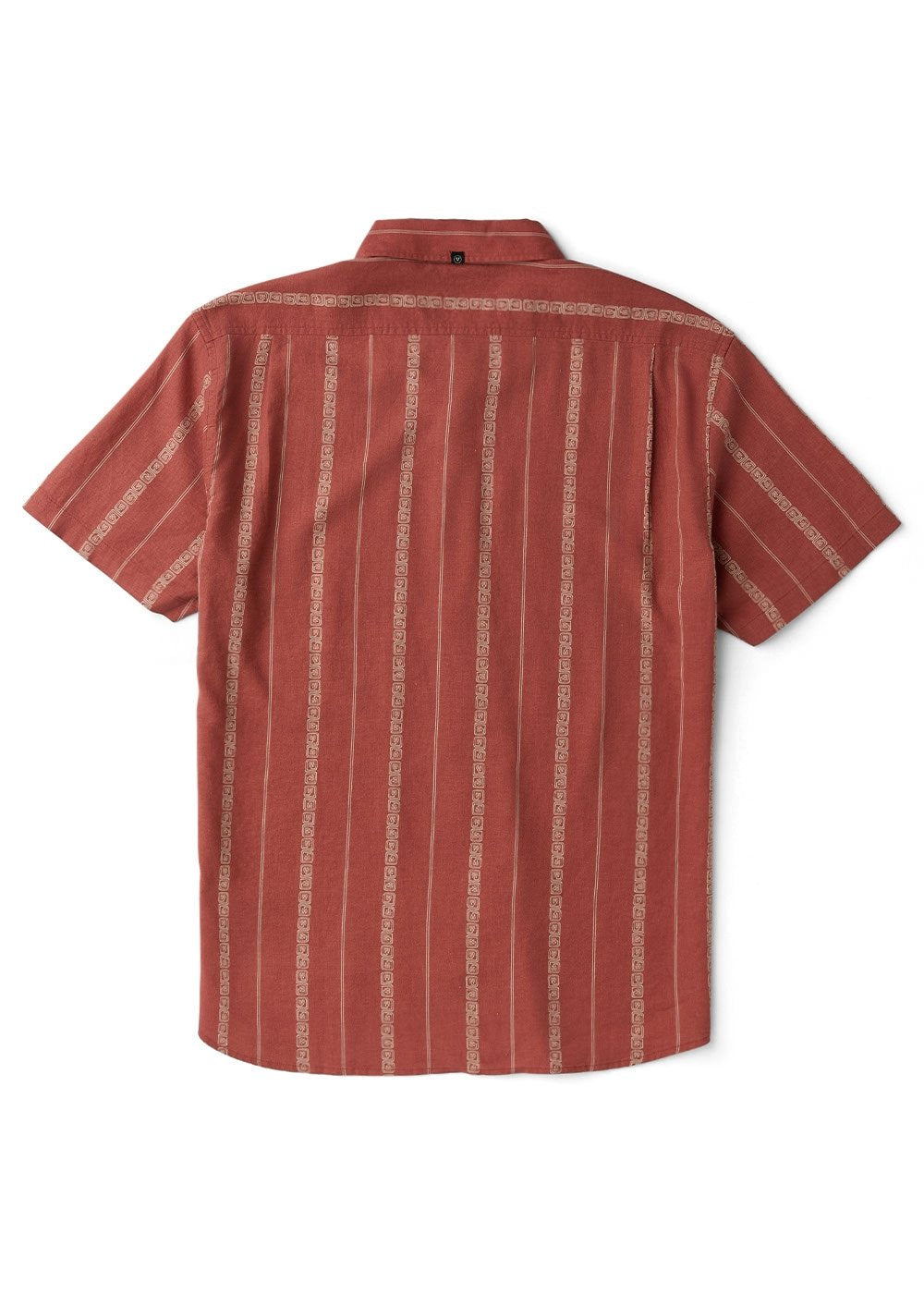 Vissla Lost Coast Short Sleeve Shirt in Retro Red, view 2