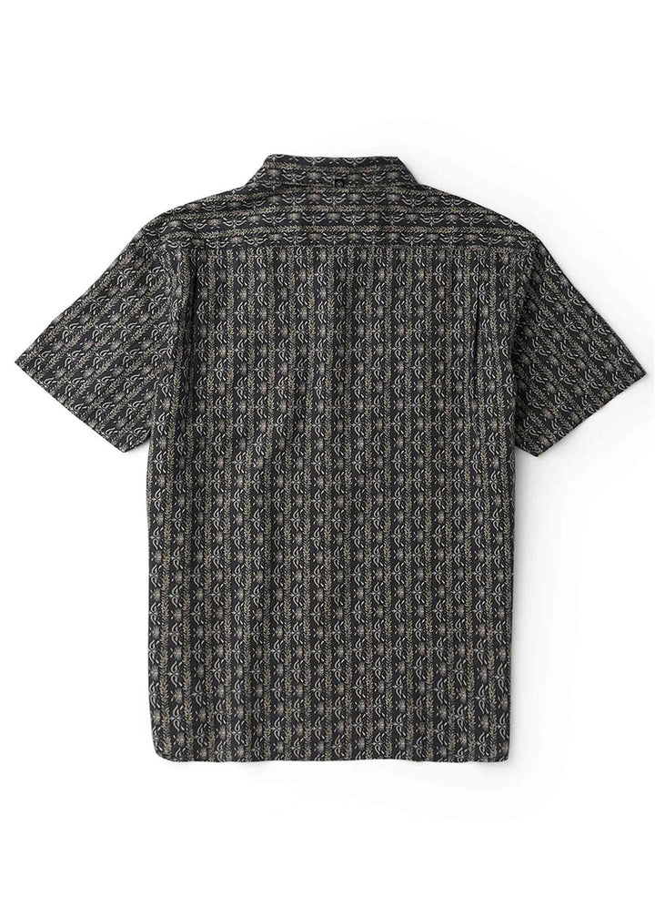 Vissla Out West Short Sleeve Shirt in Phantom, view 3