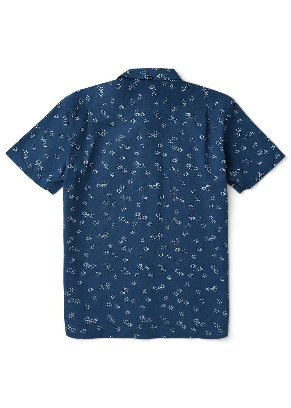 Vissla In Bloom Short Sleeve Shirt in Dark Denim, view 2