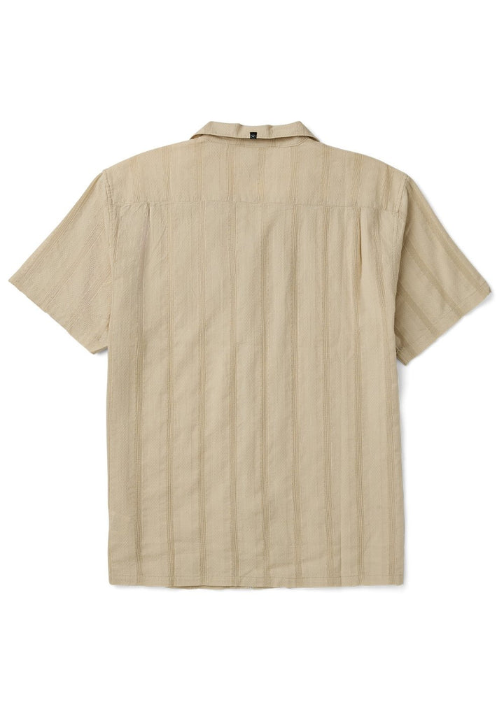 Vissla Quatro Casas Eco Short Sleeve Shirt in Sand, view 2