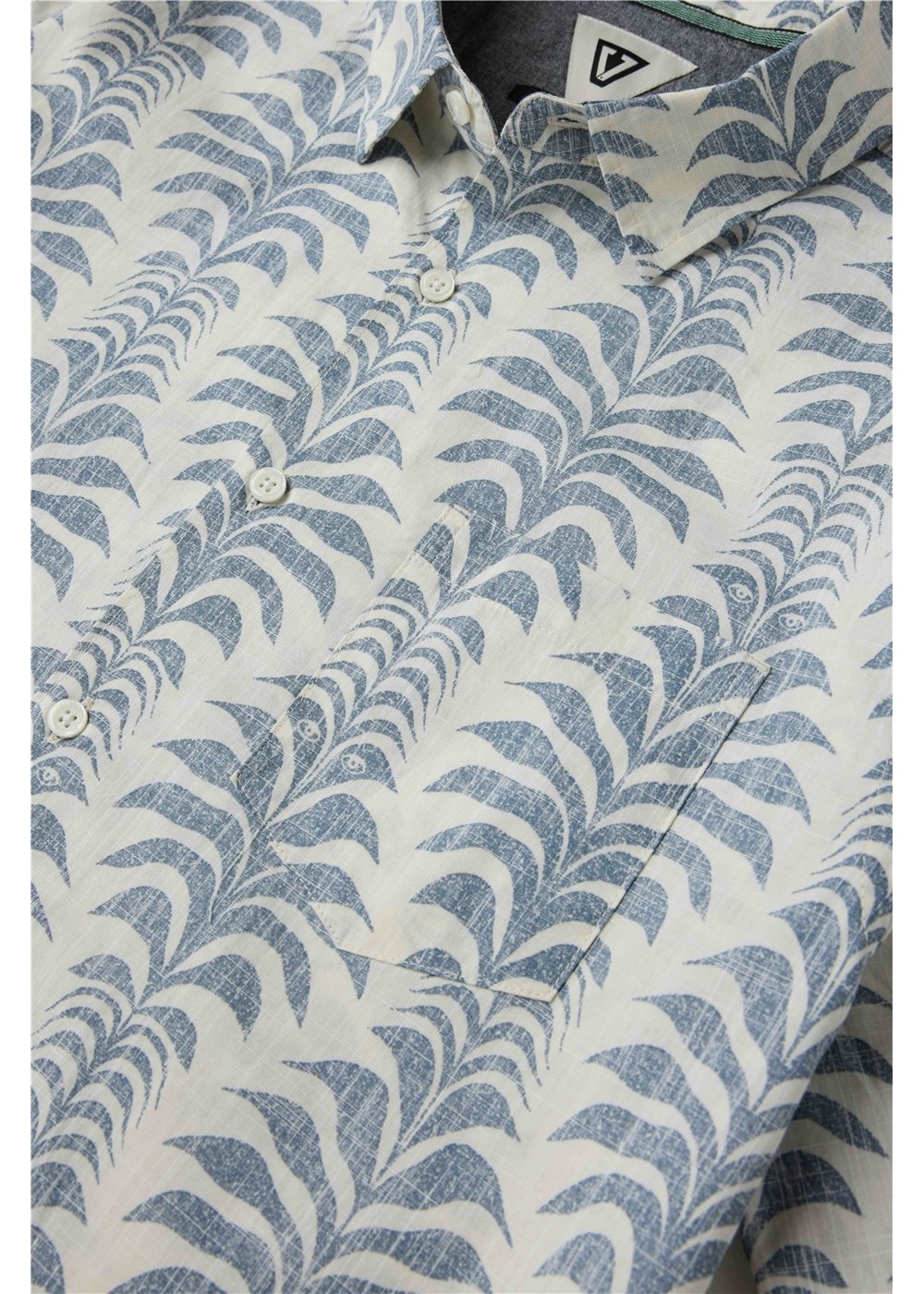 Vissla Seedling Eco SS Shirt in Bone, view 2