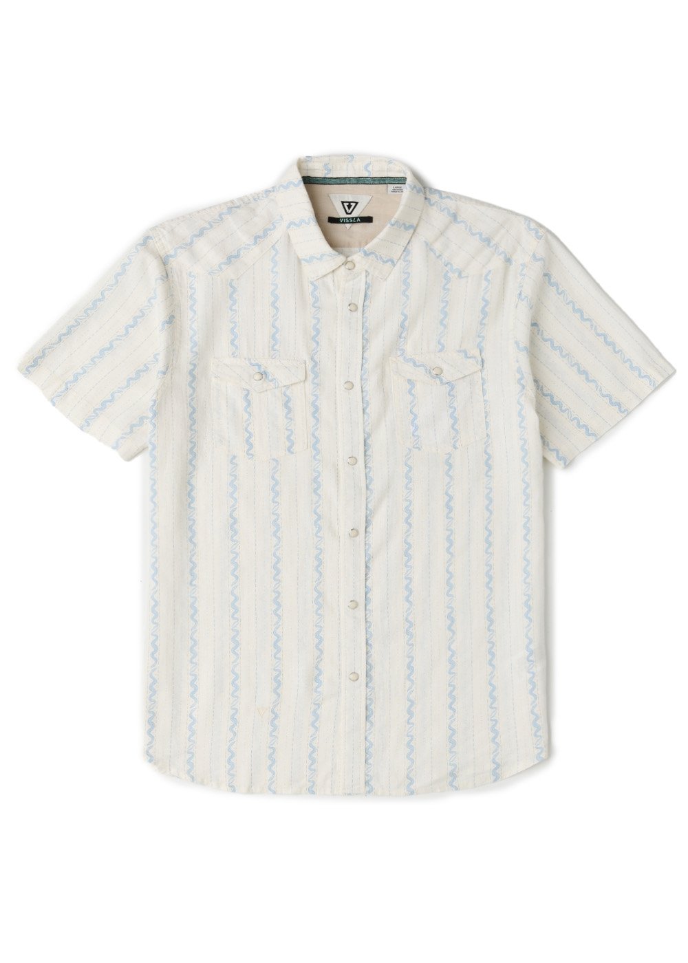 Vissla Slither Linen Eco Ss Shirt