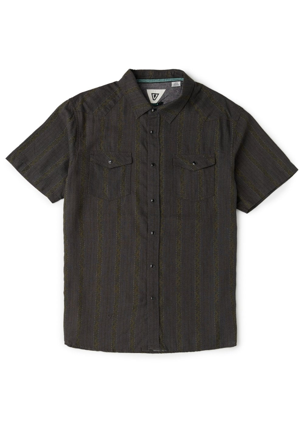 Vissla Slither Linen Eco Ss Shirt