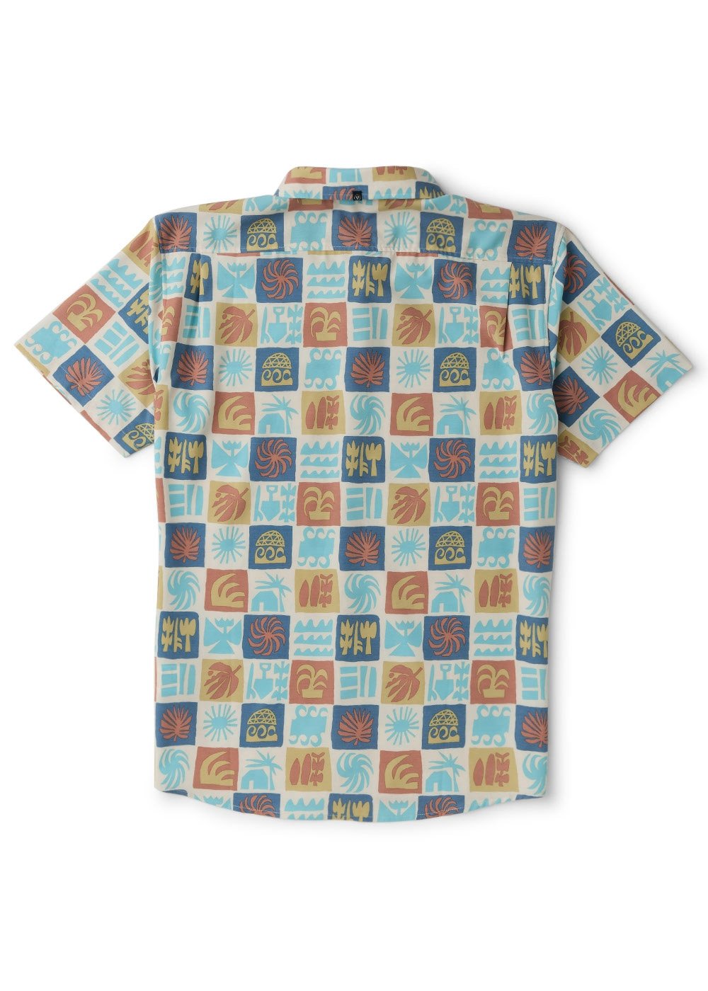 Vissla Ecology Center Hybrid Eco Short Sleeve Shirt in Sand, view 2