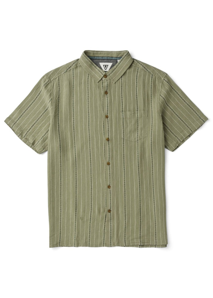 Vissla Linen Pin Short Sleeve Shirt