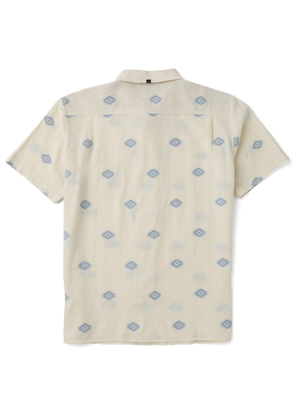 Vissla Cabo Nights Short Sleeve Shirt in Vintage White, view 3