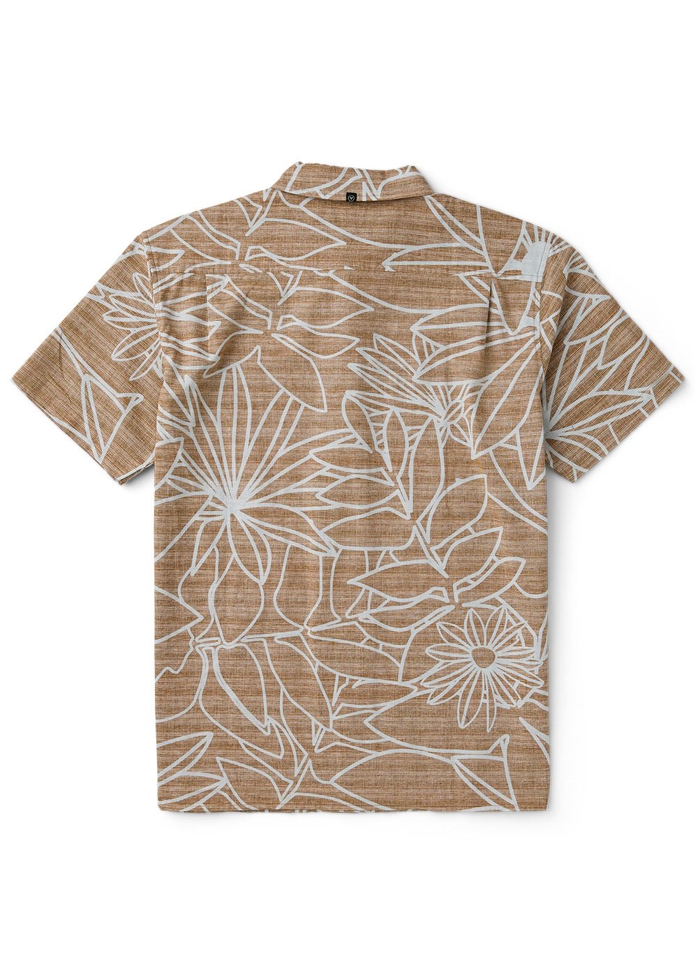 Vissla Garden Trail Eco Short Sleeve Shirt in Chocolate, view 2