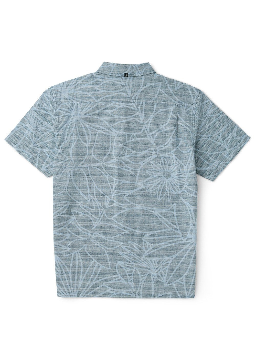 Vissla Garden Trail Eco Short Sleeve Shirt in Midnight, view 2