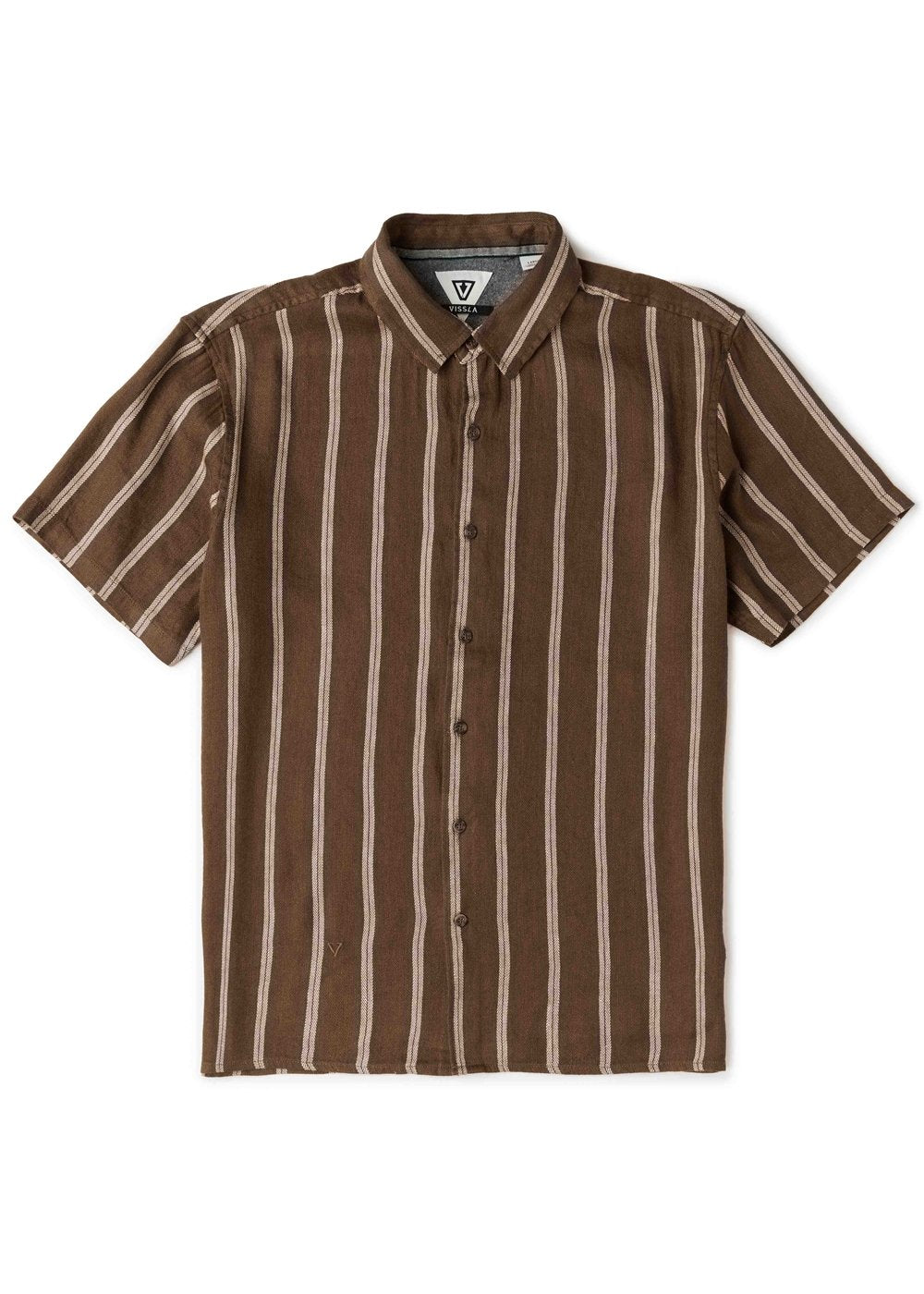 Vissla Distortion Linen Eco Ss Shirt