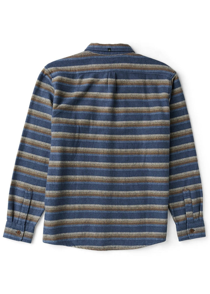 Vissla Descanso Heavy Flannel in Blue Haze, view 2