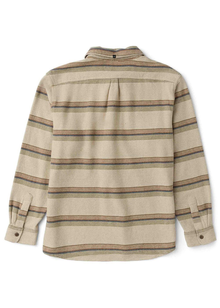 Vissla Descanso Heavy Flannel in Bone, view 2
