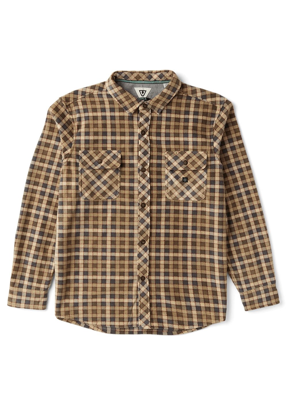 Vissla Eco-Zy Long Sleve Polar Flannel