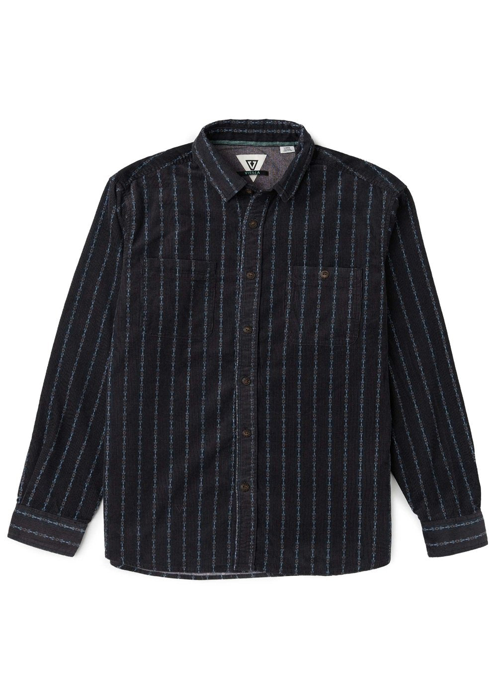 Vissla Rails Cord Printed Eco Ls Shirt