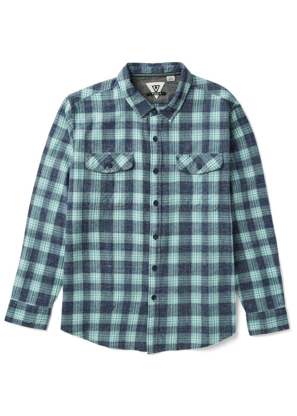 Vissla Central Coast Eco Long Sleeve Flannel