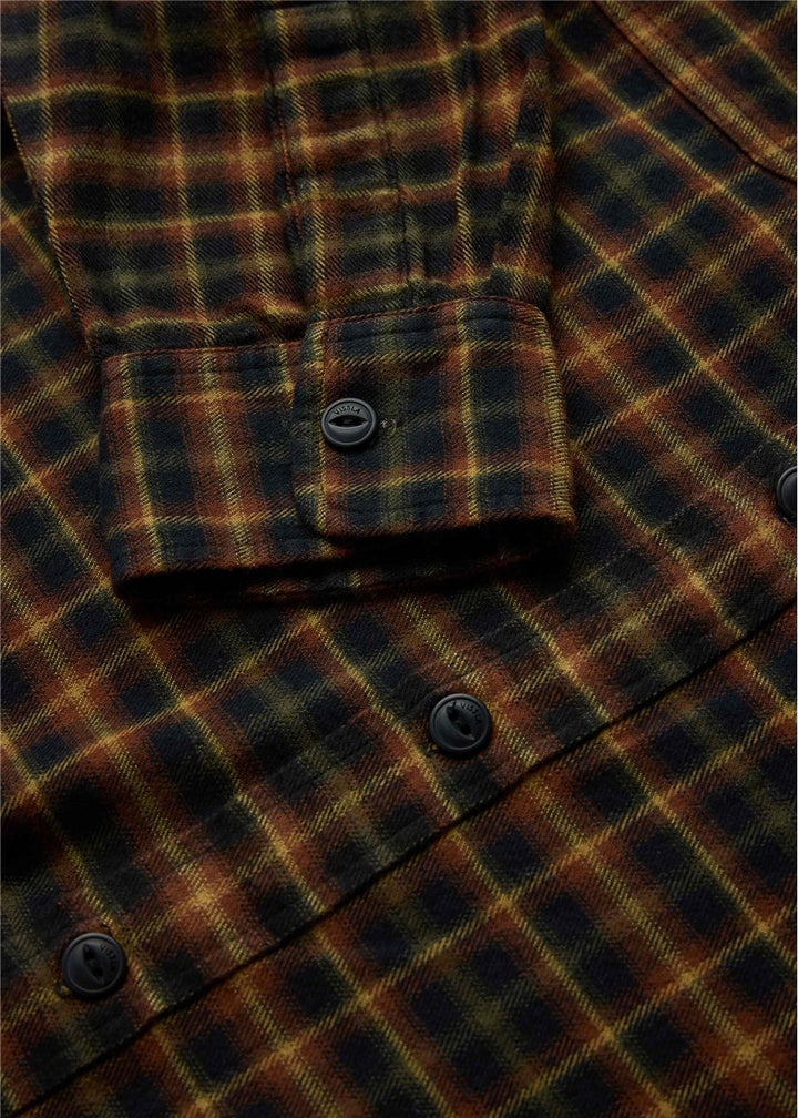 Vissla Coast Lightweight Eco Flannel in Black, view 2