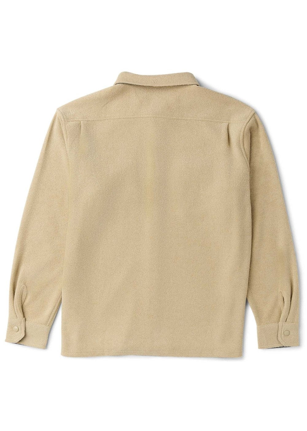 Vissla Looper Terry Eco LS Shirt in Light Khaki, view 2