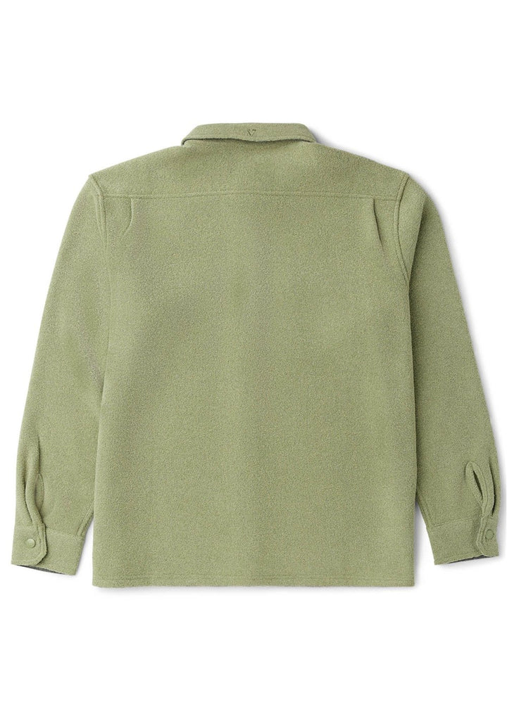 Vissla Looper Terry Eco LS Shirt in Sage, view 2