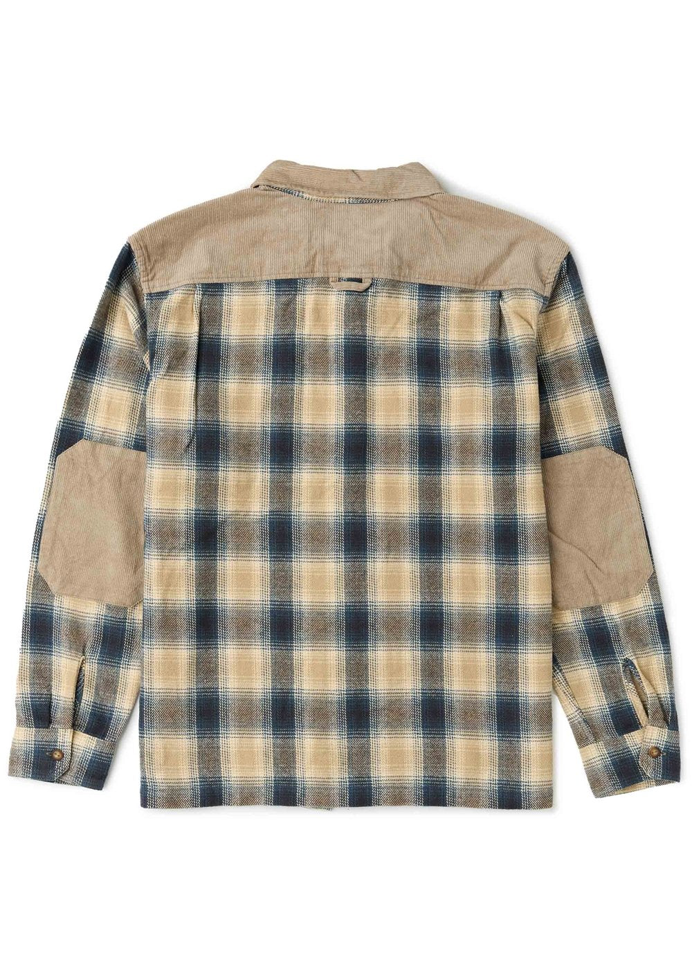 Vissla Creators Changeling Eco Heavy Flannel in Dark Slate, view 2