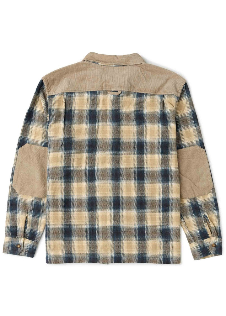 Vissla Creators Changeling Eco Heavy Flannel in Dark Slate, view 2