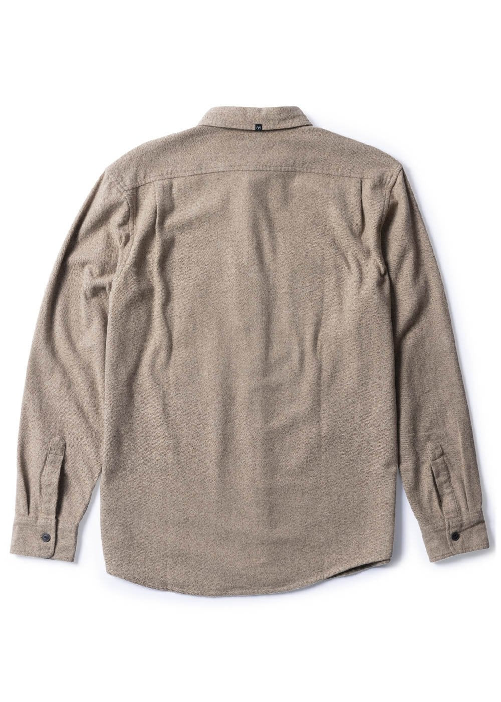 Vissla Shaper Eco LS Flannel in Dark Sand, view 3