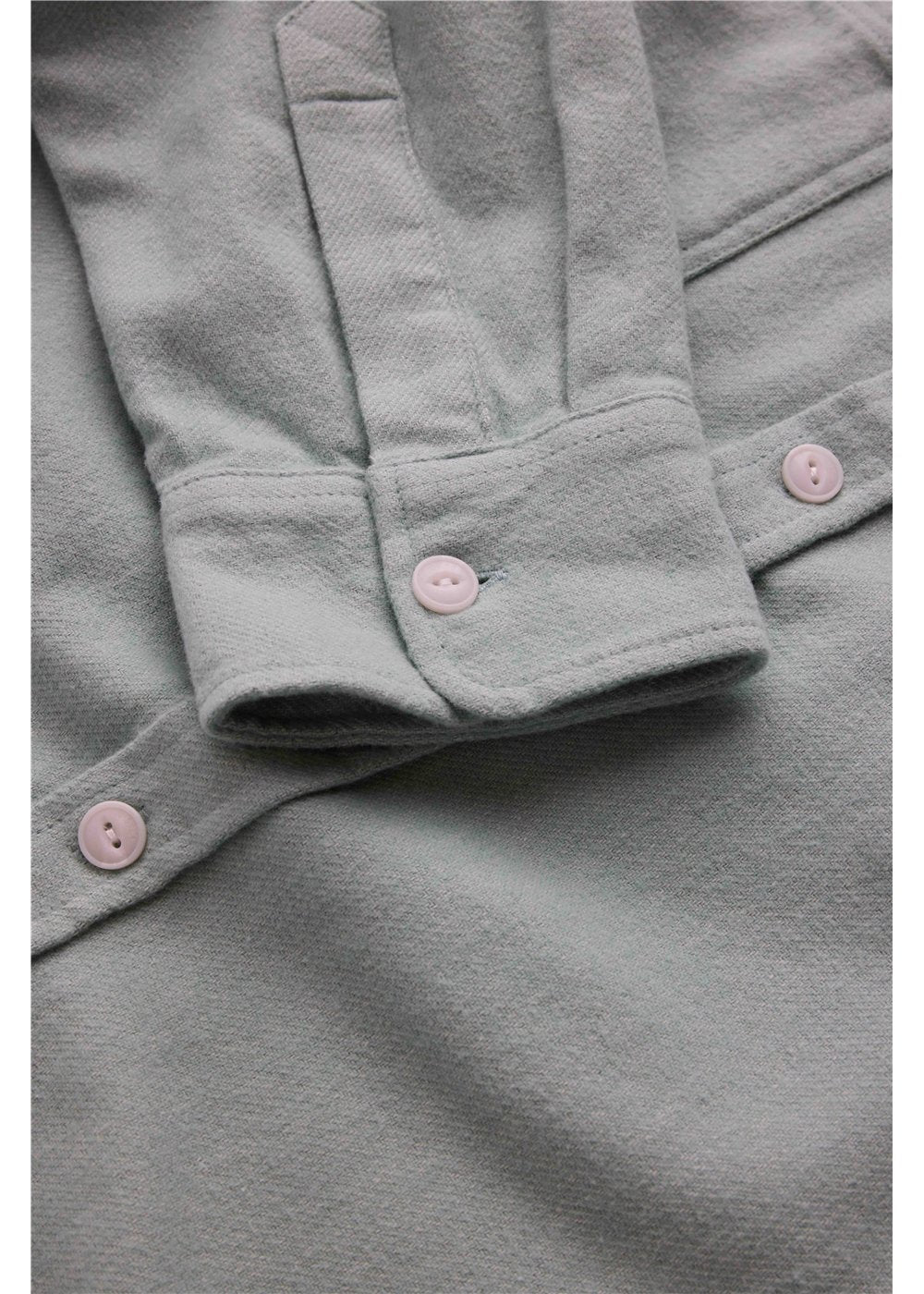 Vissla Shaper Eco LS Flannel in Aloe, view 4