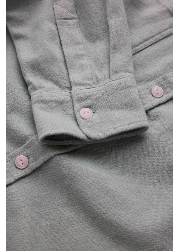 Vissla Shaper Eco LS Flannel in Aloe, view 4