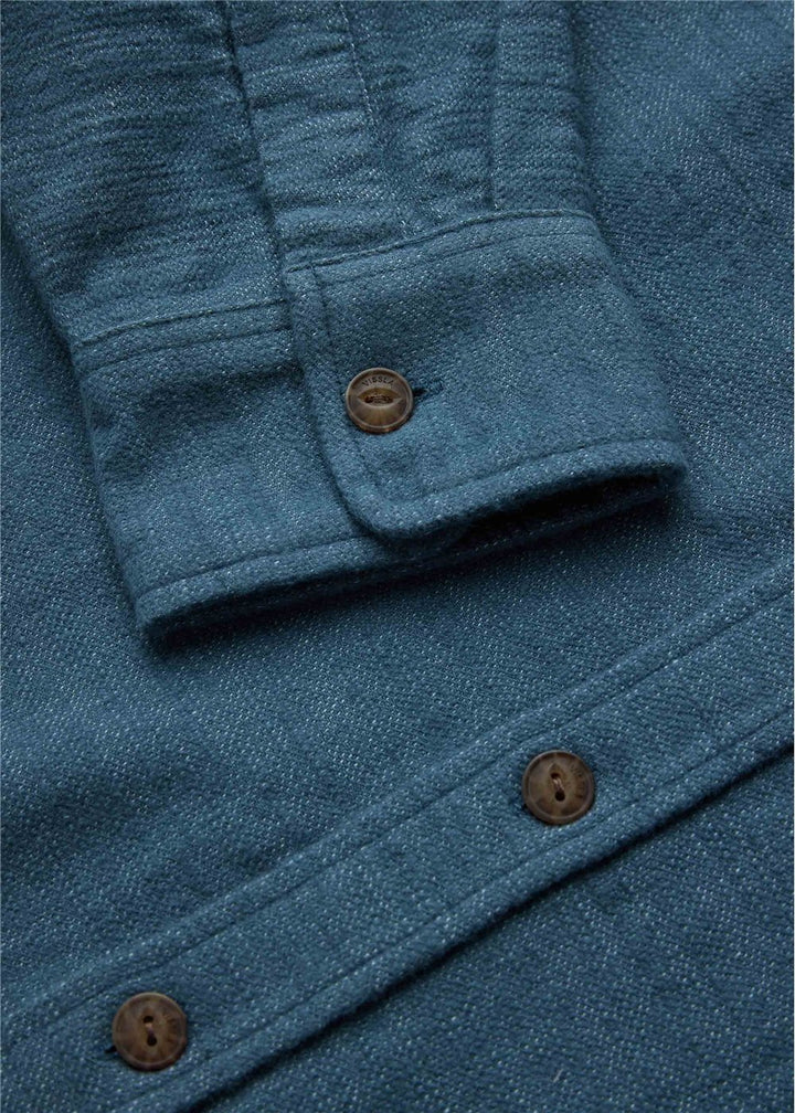 Vissla Polisher Eco Flannel in Dark Slate, view 2