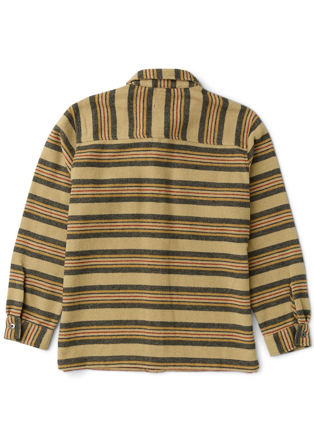 Vissla Westcoast Heavy Weight Overshirt in Light Khaki, view 2