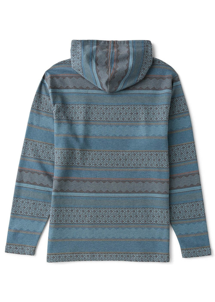 Vissla Headlands Pullover Hoodie in Blue Haze, view 2