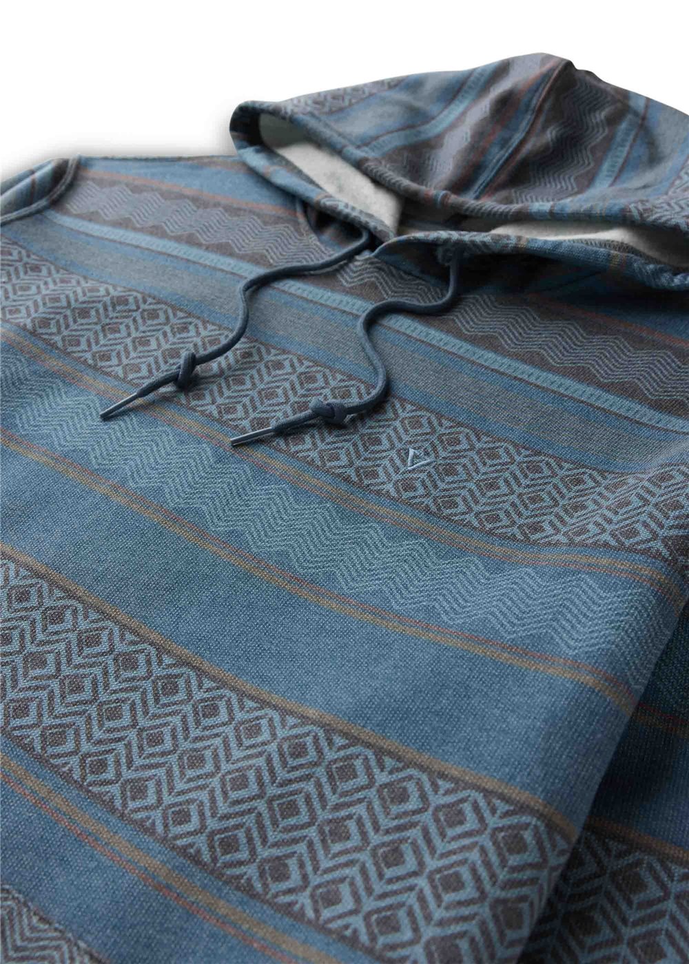 Vissla Headlands Pullover Hoodie in Blue Haze, view 3
