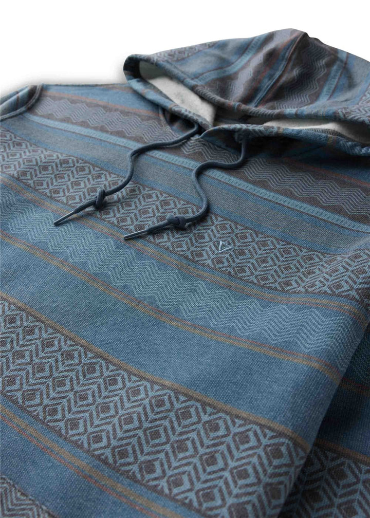 Vissla Headlands Pullover Hoodie in Blue Haze, view 3