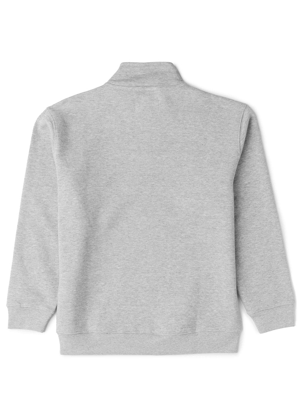 Vissla Rising 1/4 Zip Eco Fleece in Grey Heather, view 2