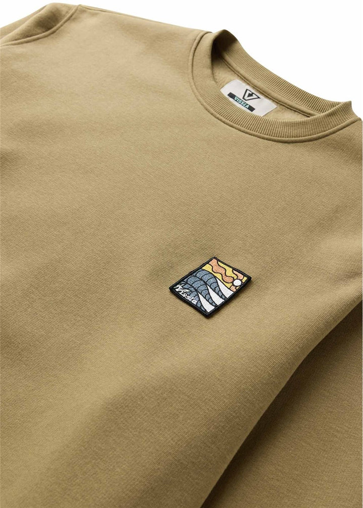 Vissla Solid Sets Eco Crew in Bronze, view 3