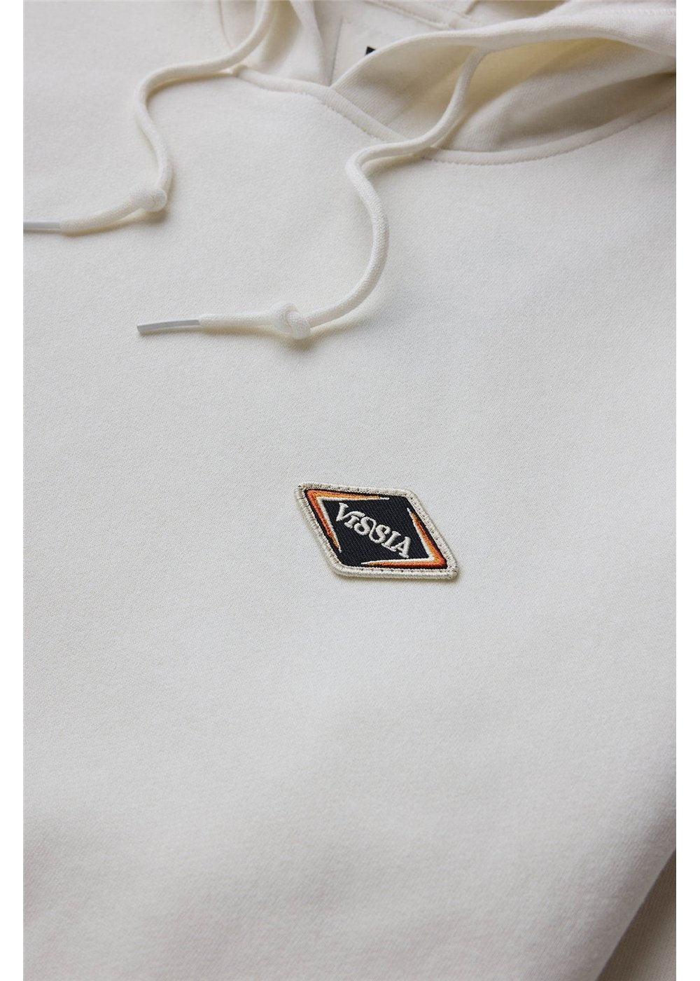 Vissla Solid Sets Eco Pullover Hoodie in Vintage White, view 3