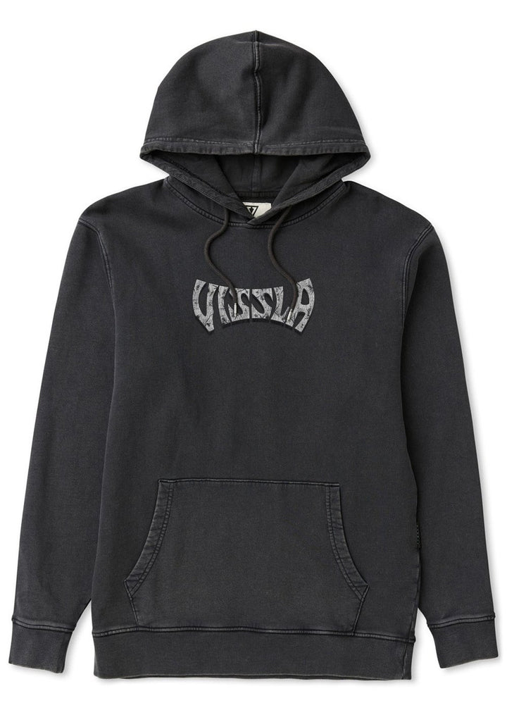 Vissla Washout Eco Pullover Hoodie in Phantom, view 2