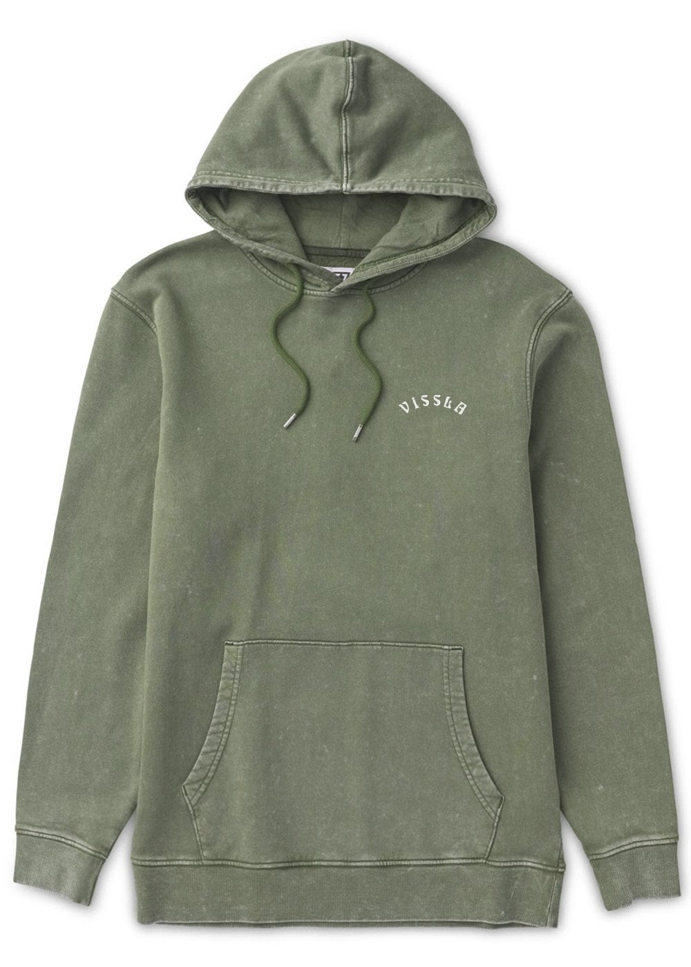 Vissla Washout Eco Pullover Hoodie in Surplus, view 2