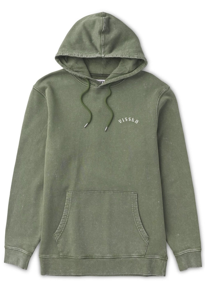 Vissla Washout Eco Pullover Hoodie in Surplus, view 2