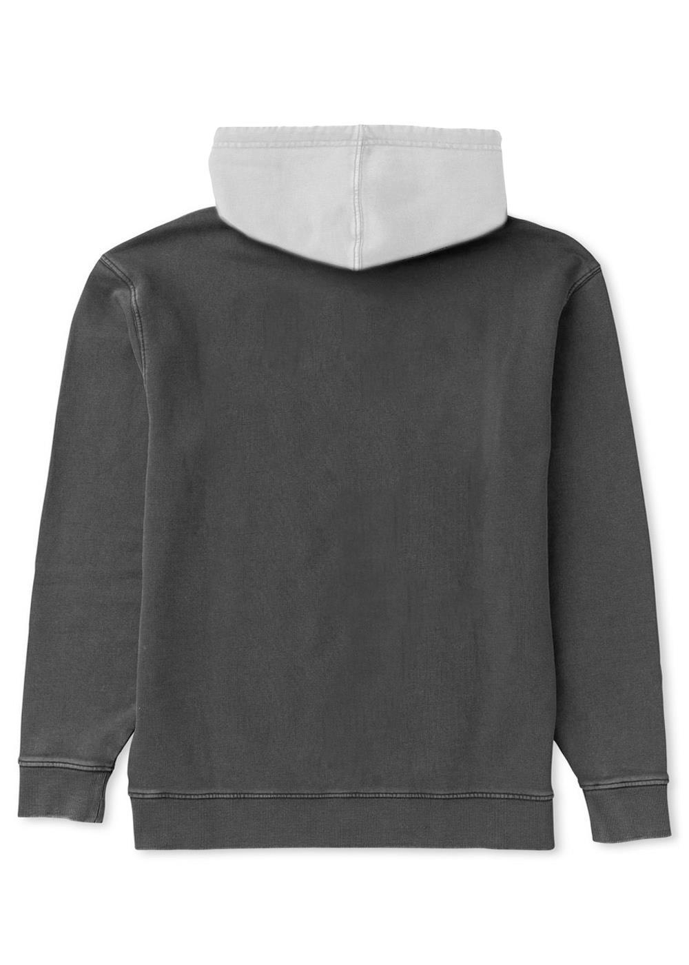 Vissla Washout Eco Pullover Hoodie in Phantom, view 2