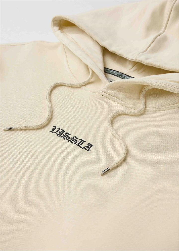 Vissla Revival Heavyweight Eco PO Hoodie in Natural, view 3