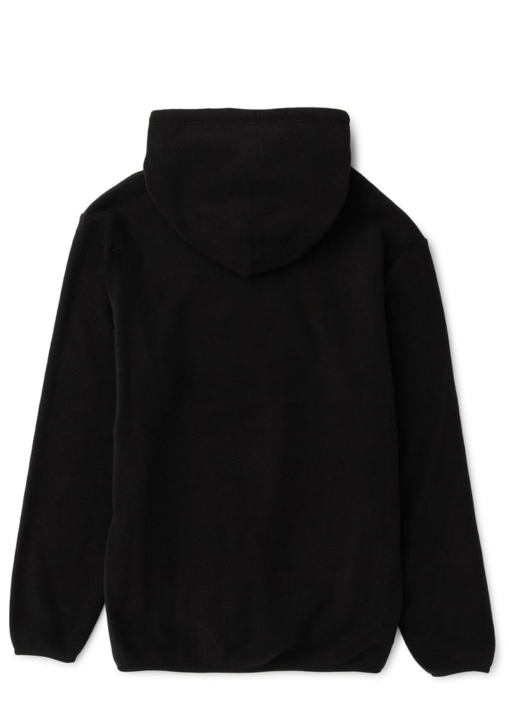 Vissla Swell Stretch Polar Hoodie in Black, view 2