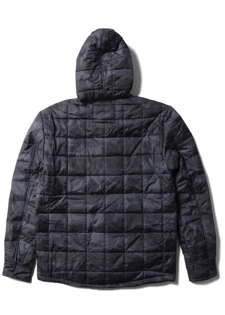 Vissla Cronkite II Eco Hooded Jacket in Black Camo, view 2