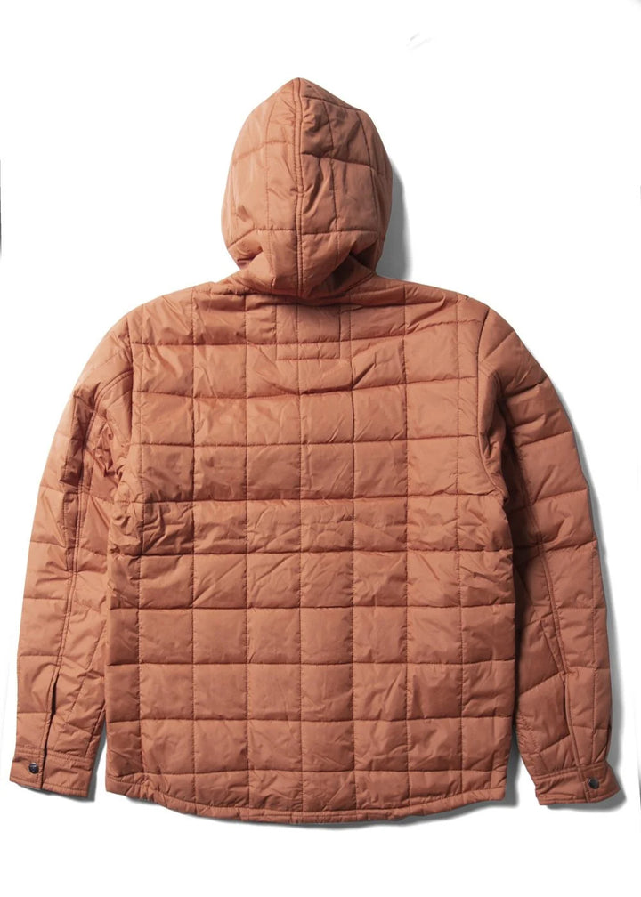 Vissla Cronkite II Eco Hooded Jacket in Terracotta, view 2