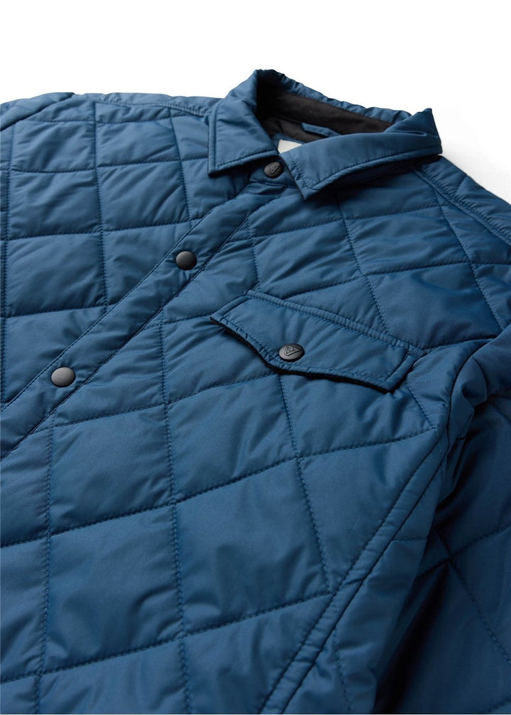 Vissla Cronkite II Eco Jacket in Dark Denim, view 3