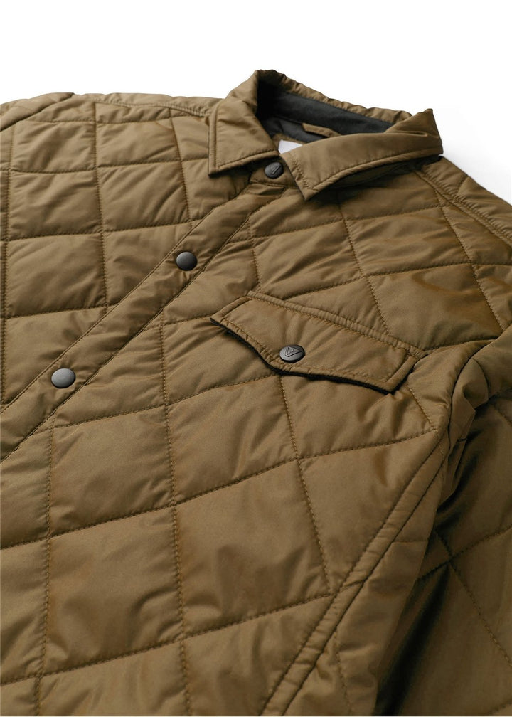 Vissla Cronkite II Eco Jacket in Saddle, view 3