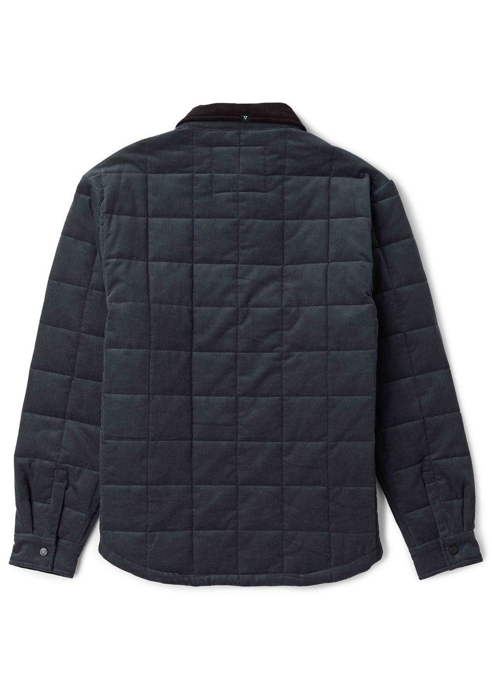 Vissla Cronkite Organic Cord Jacket in Graphite, view 2