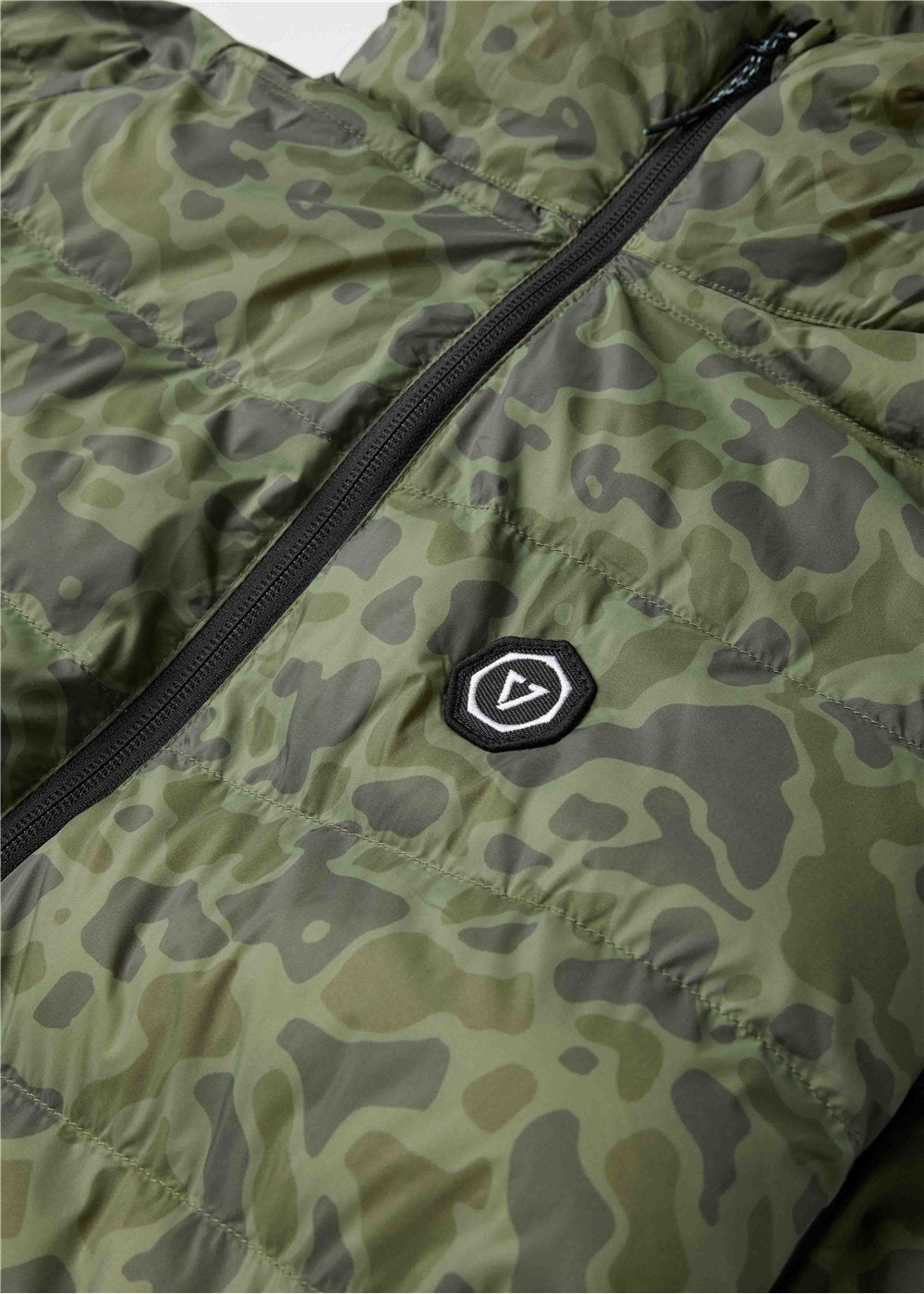 Vissla Pacific Packable Eco Puff Jacket in Camo, view 3