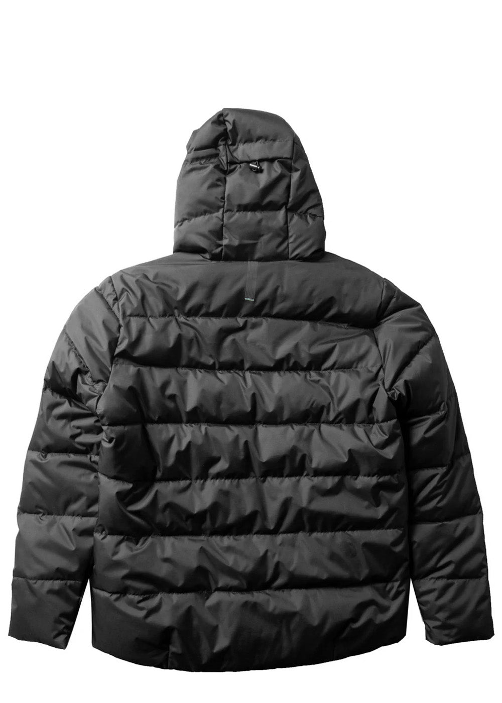 Vissla North Seas Down Jacket in Black, view 2