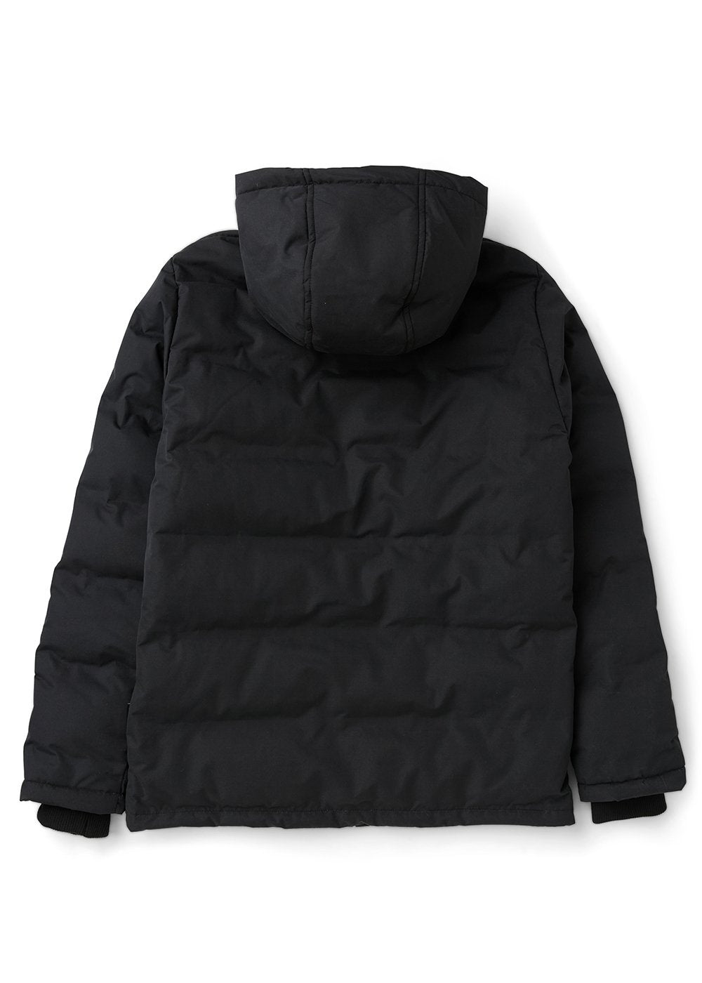 Vissla White Peaks Puffer Eco Jacket in Black, view 2