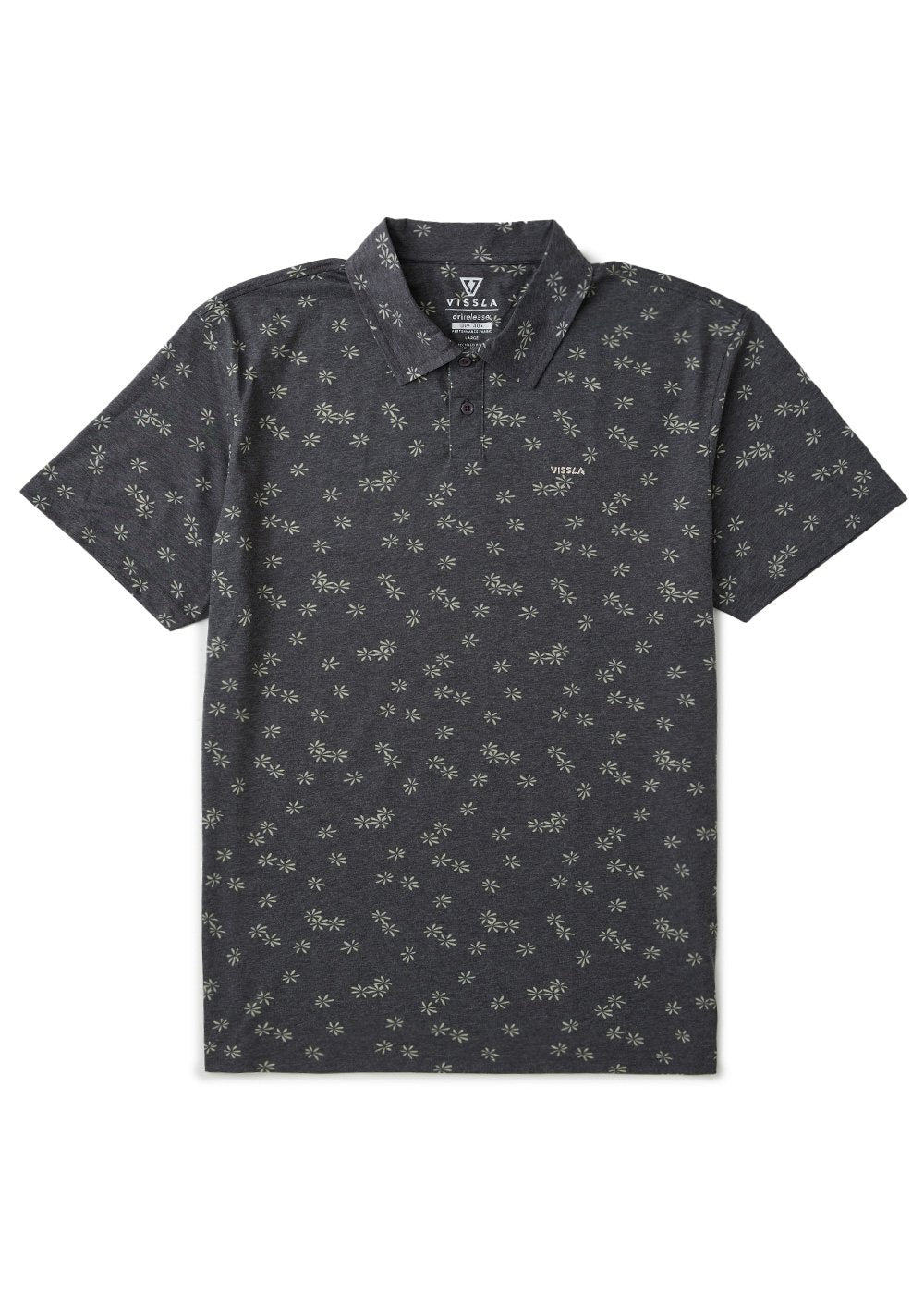 Vissla Bogey Man Eco Drirelease Ss Polo